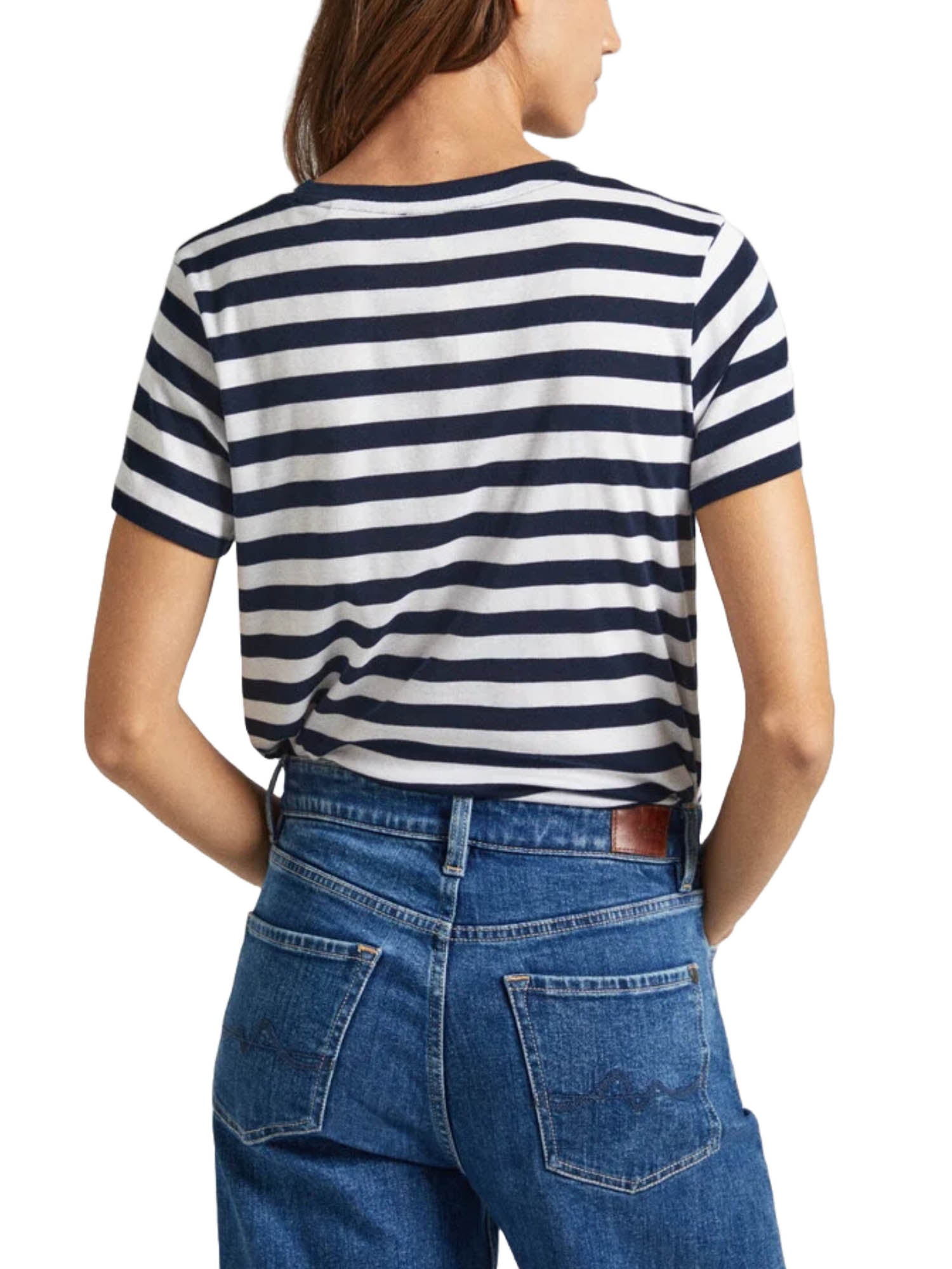 T-shirt Blu Pepe Jeans