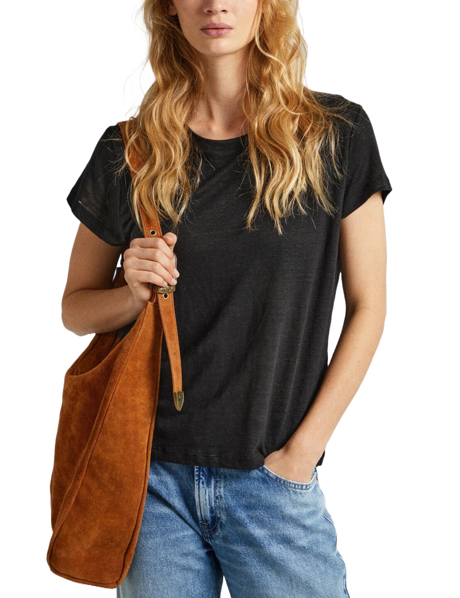 T-shirt Nero Pepe Jeans