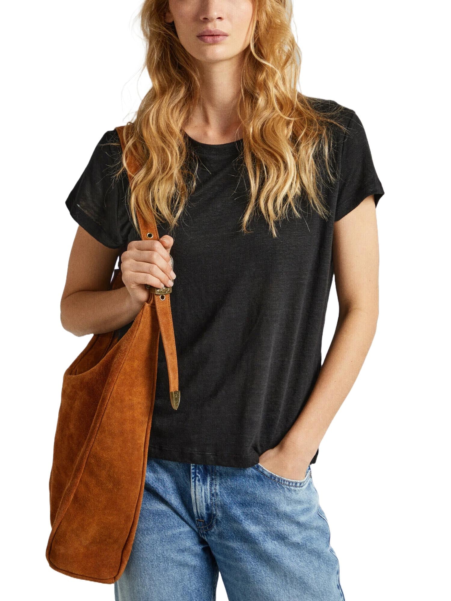 T-shirt Nero Pepe Jeans