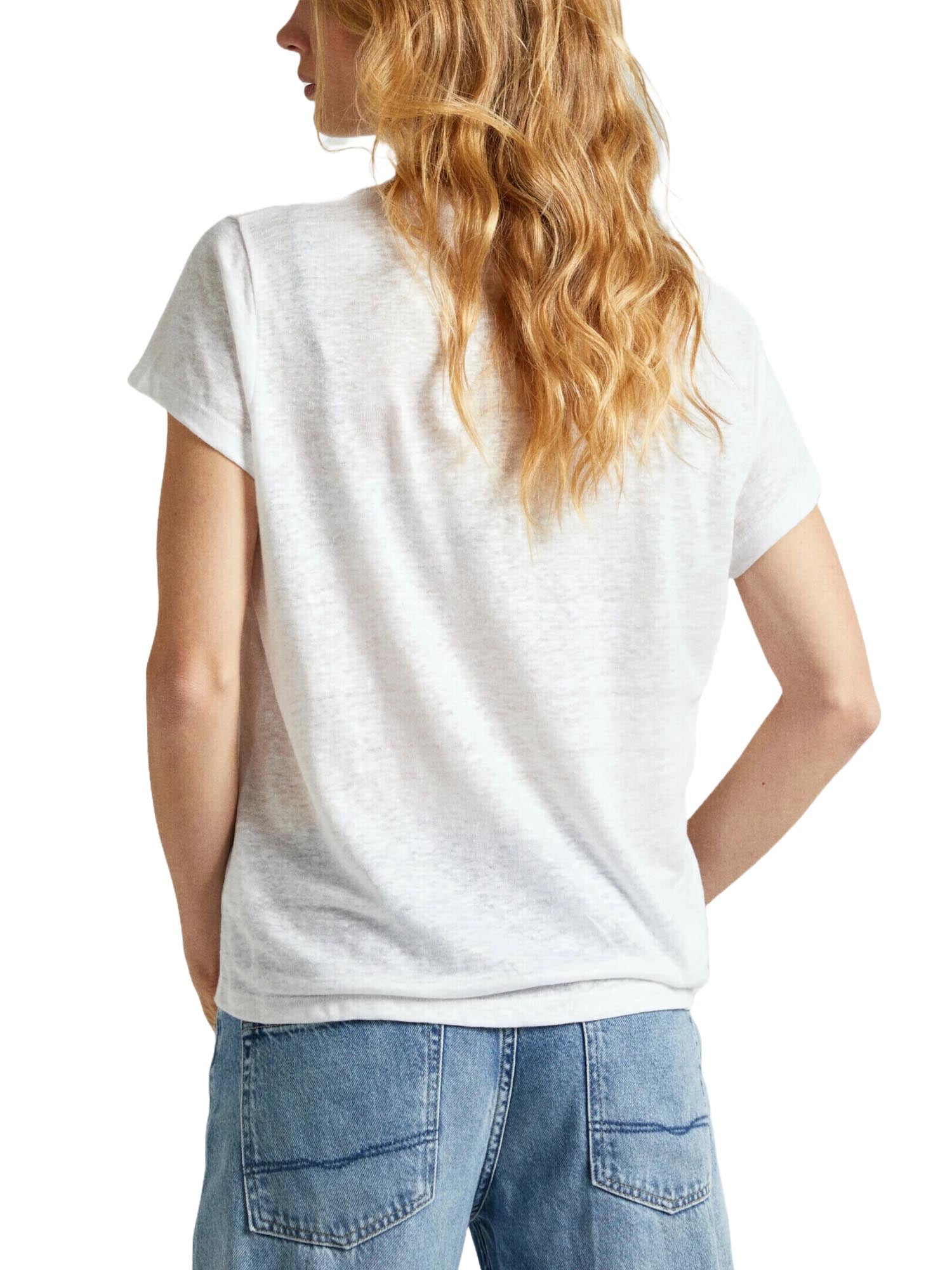 T-shirt Bianco Pepe Jeans