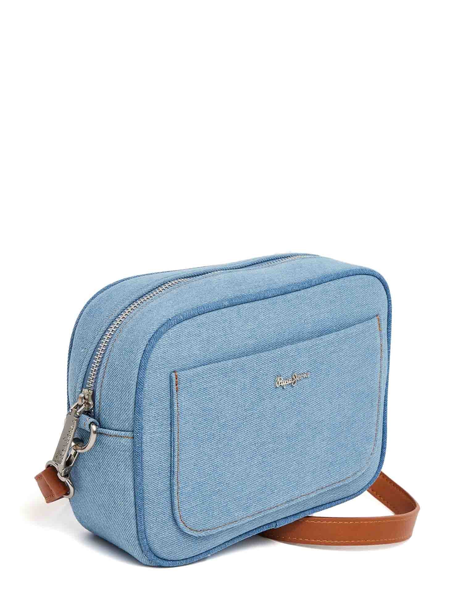 Tracolla Blu Pepe Jeans