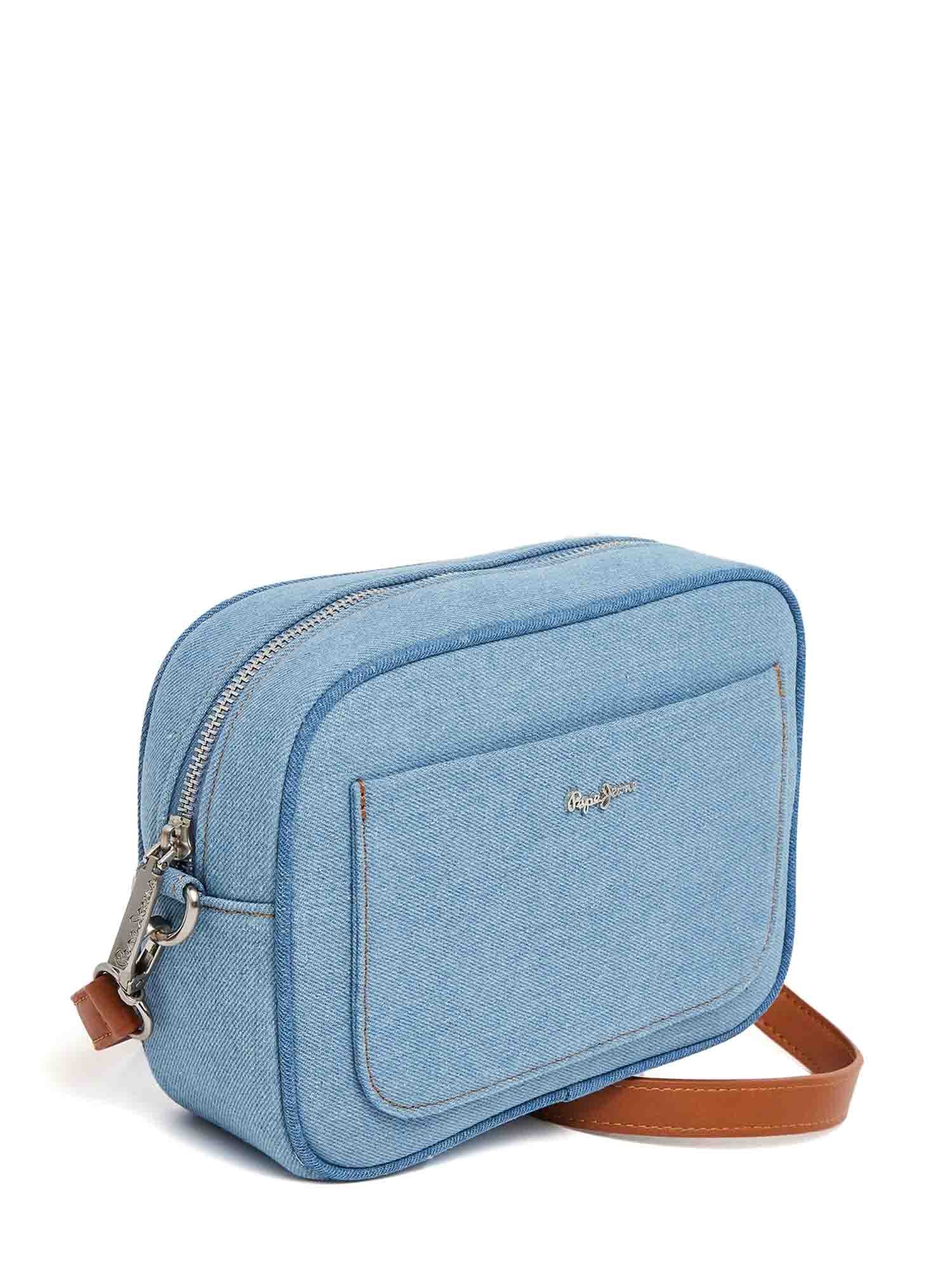 Tracolla Blu Pepe Jeans