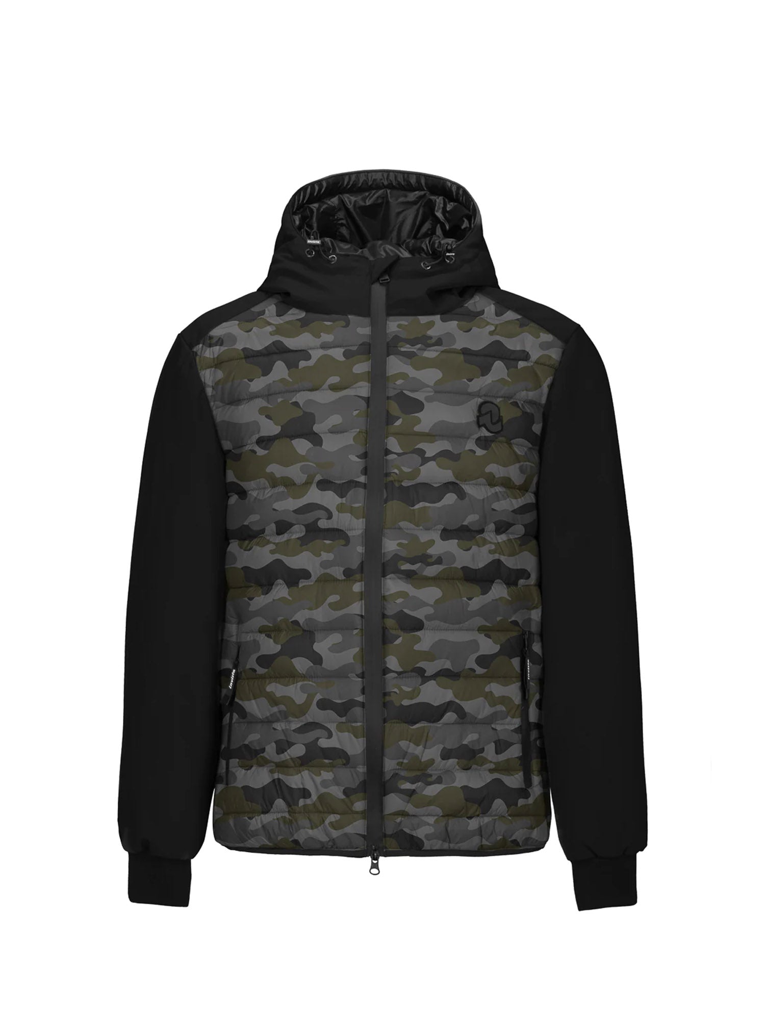 Piumini Nero Grigio Invicta