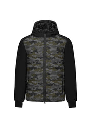 Piumini Nero Grigio Invicta