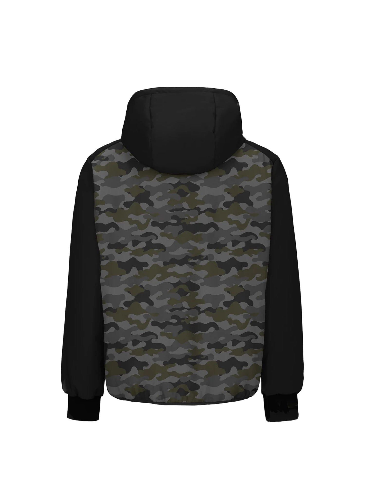 Piumini Nero Grigio Invicta