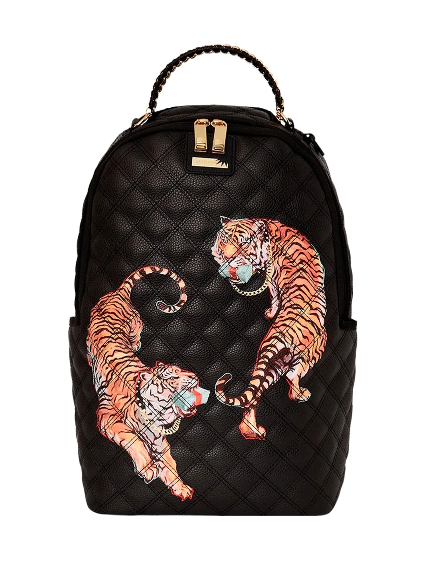 Zaino fantasia con zip e tasche laterali nascoste - SPRAYGROUND - Pavidas