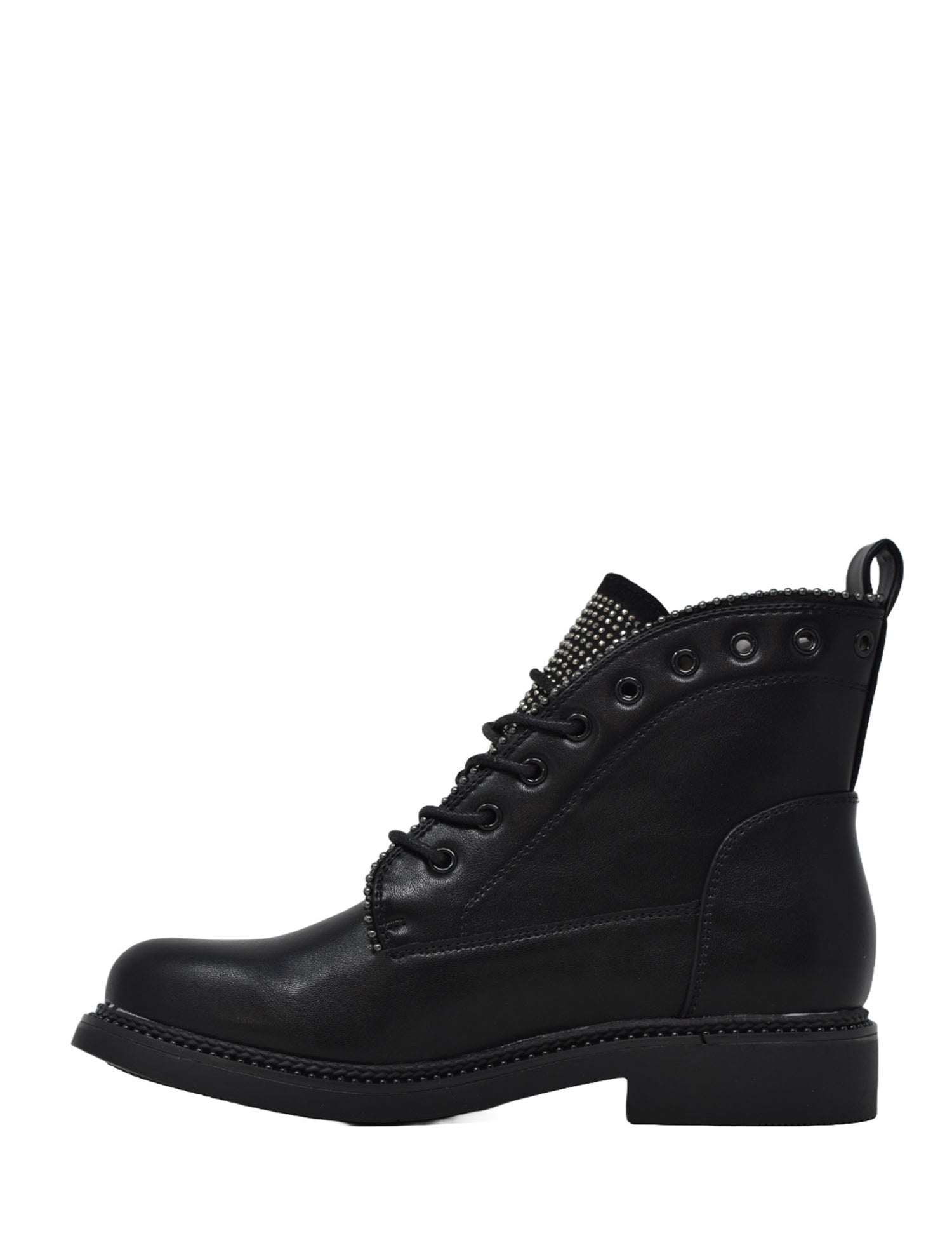 Anfibi Nero Cinzia Soft