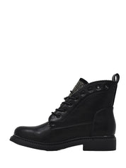 Anfibi Nero Cinzia Soft