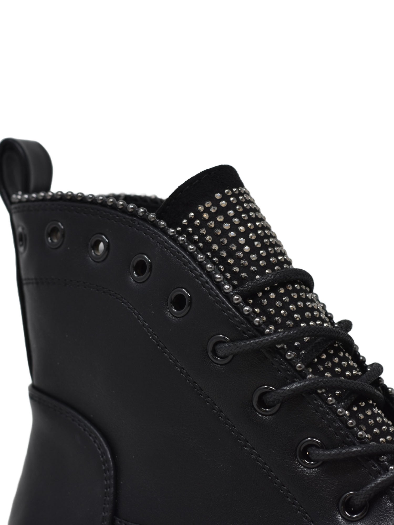 Anfibi Nero Cinzia Soft