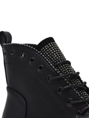 Anfibi Nero Cinzia Soft