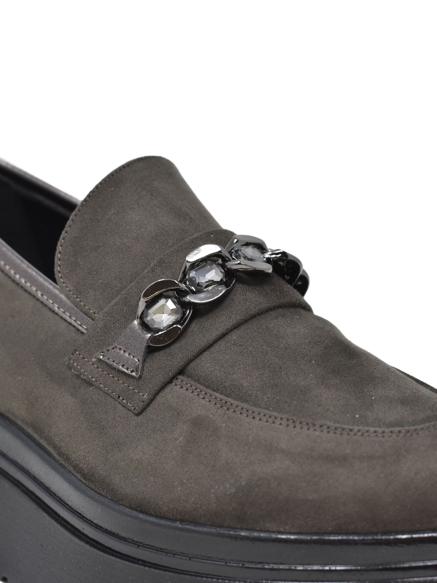 Mocassini Grigio Cinzia Soft