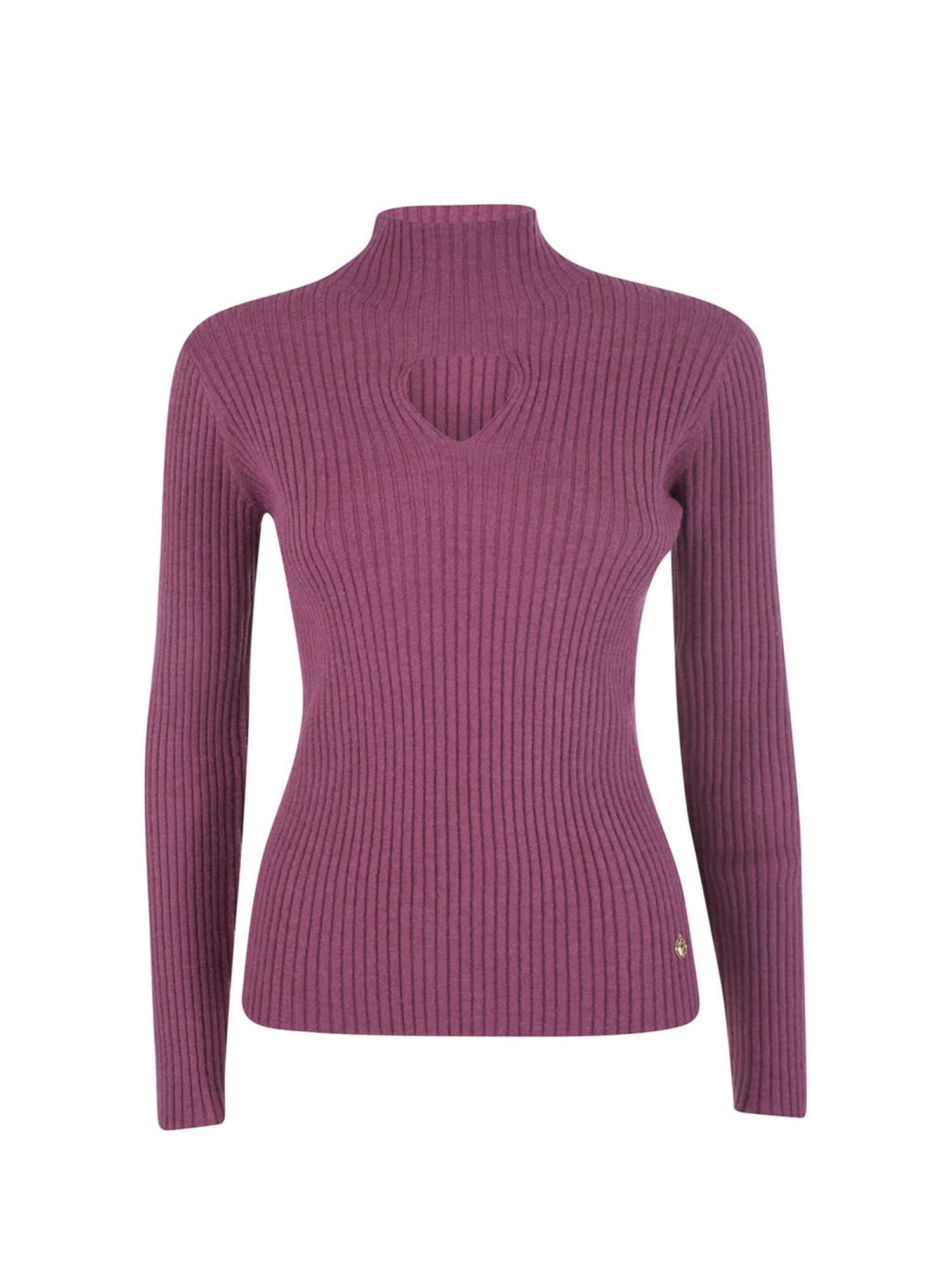 Maglioncini Viola Yes-zee