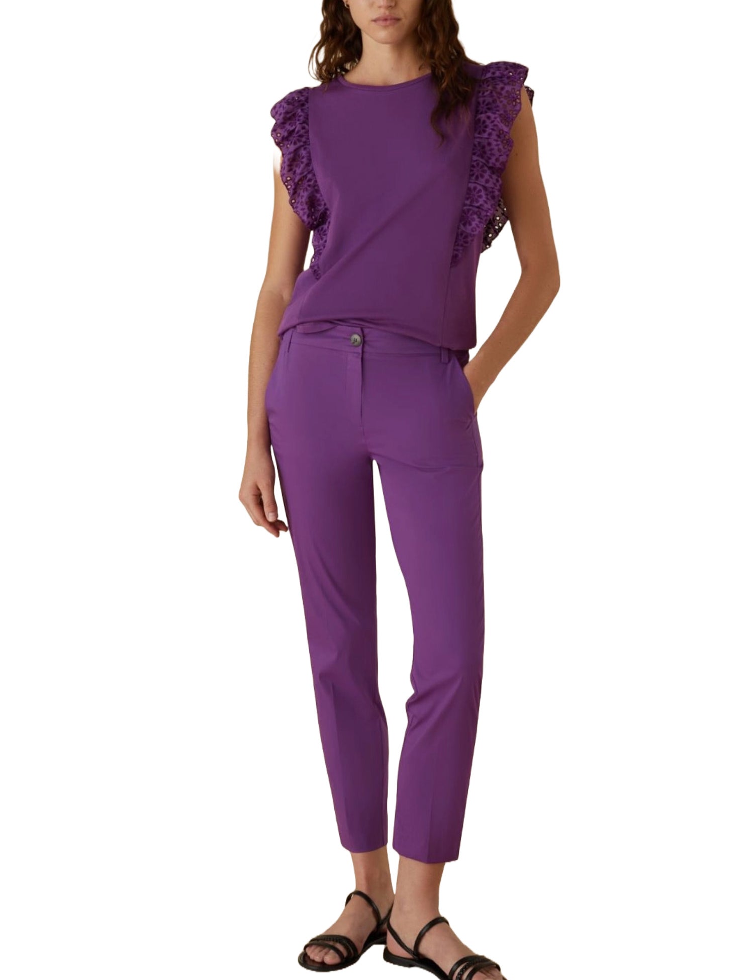 Pantaloni Viola Emme Marella