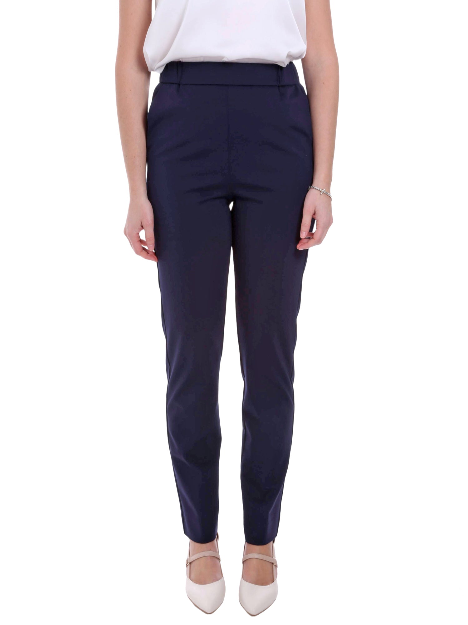 Pantaloni Blu Emme Marella