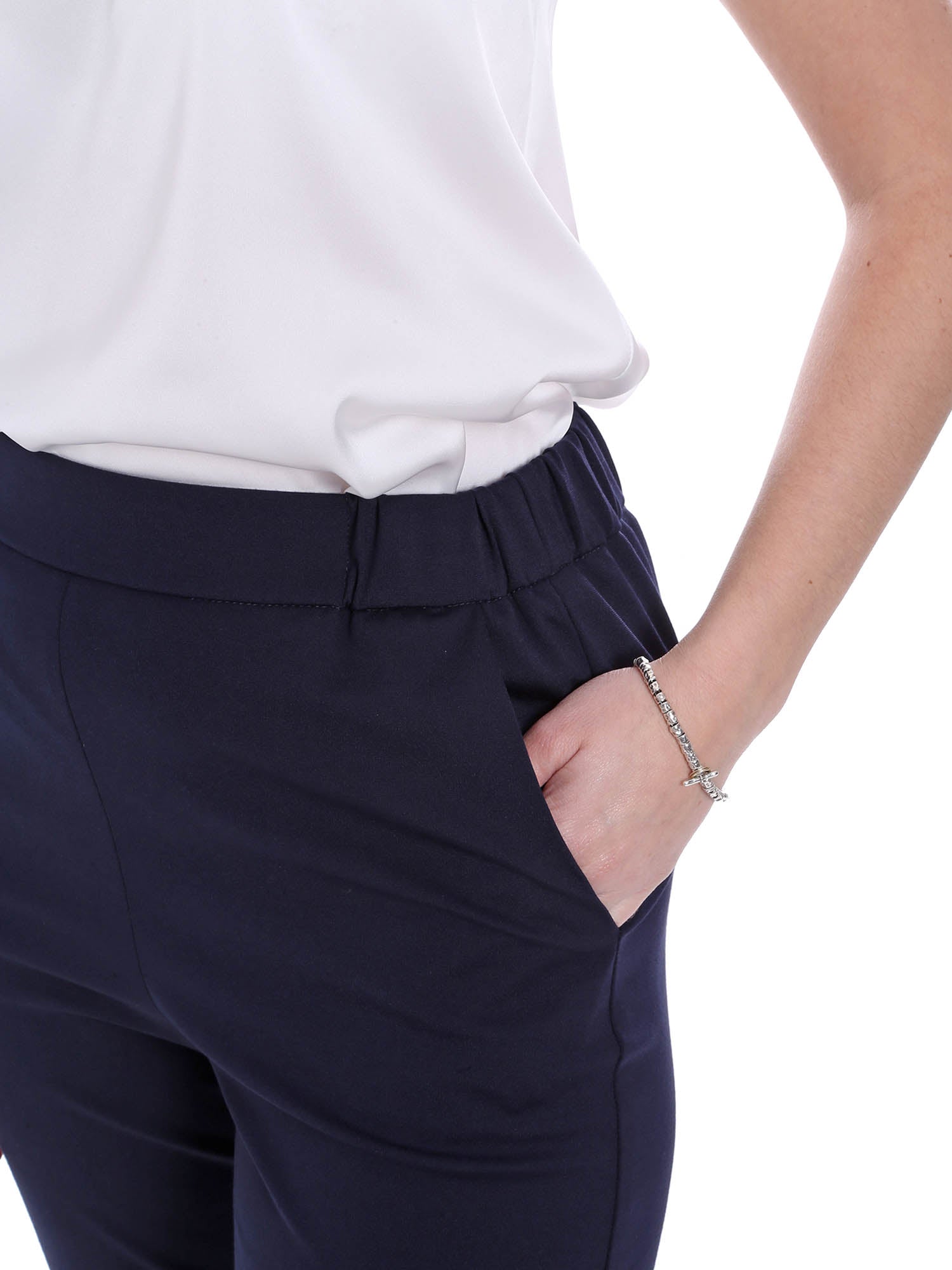 Pantaloni Blu Emme Marella