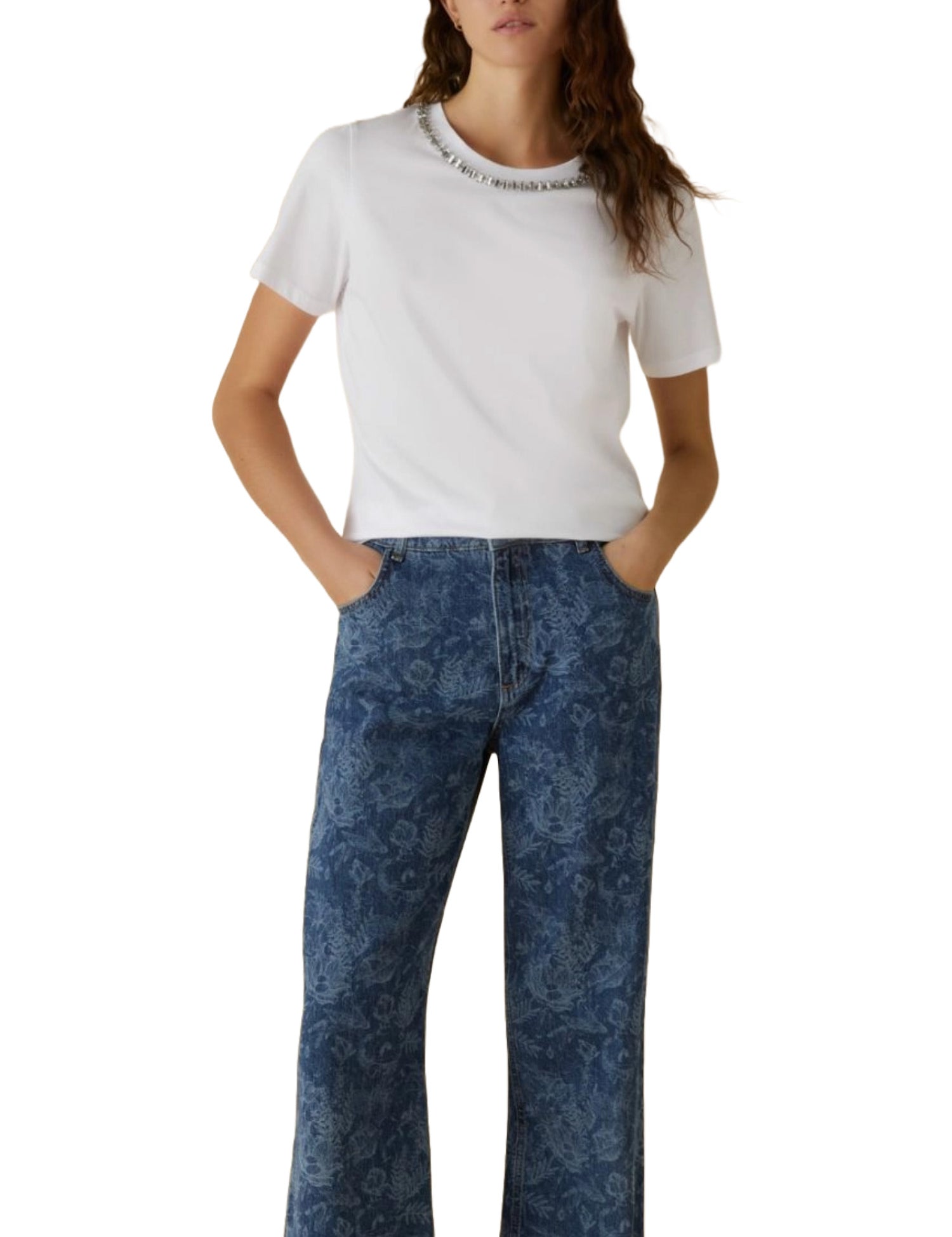 T-shirt Bianco Emme Marella