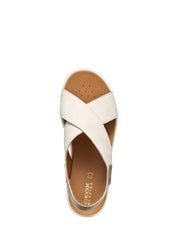 Sandali zeppa Beige Geox