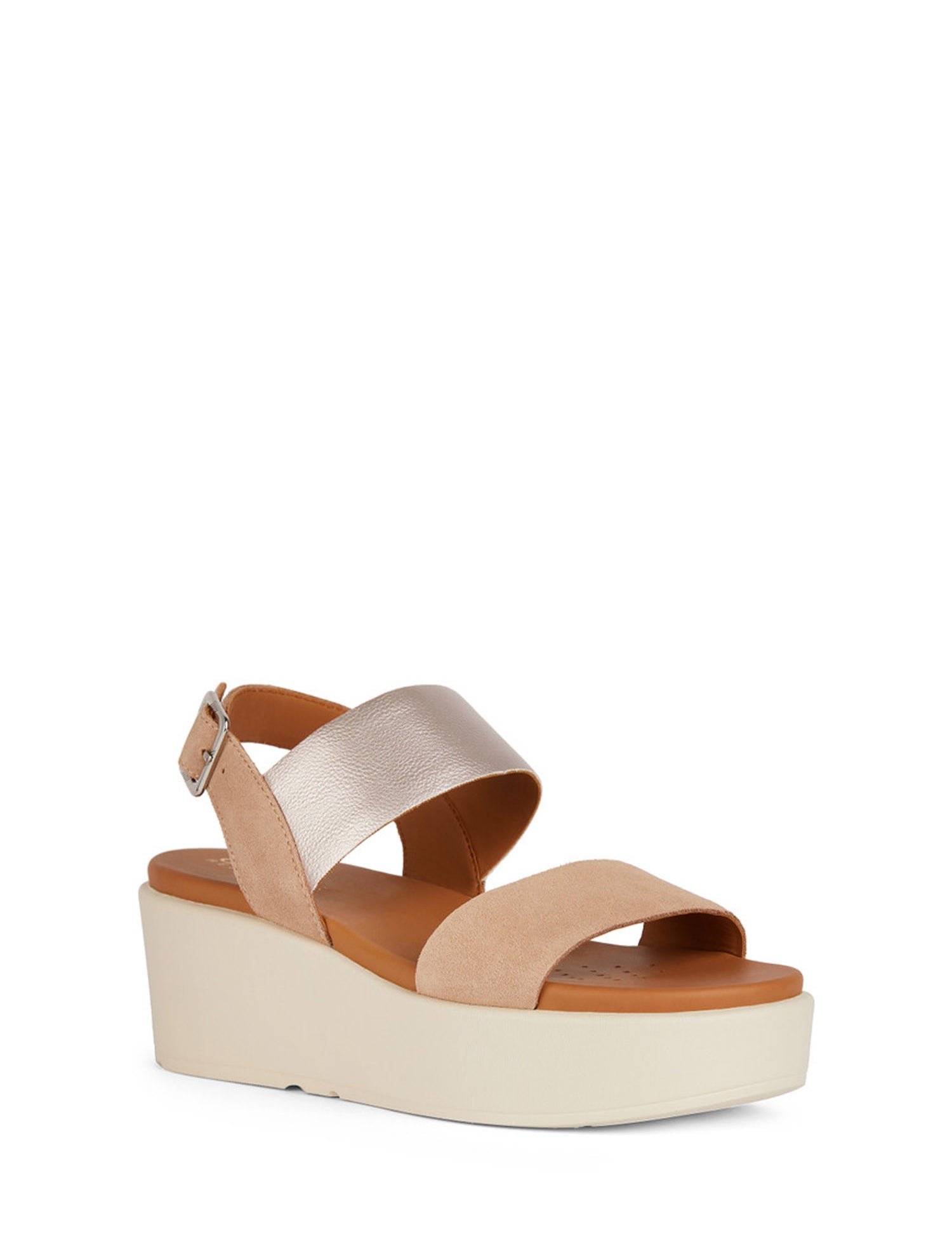 Sandali zeppa Beige Geox