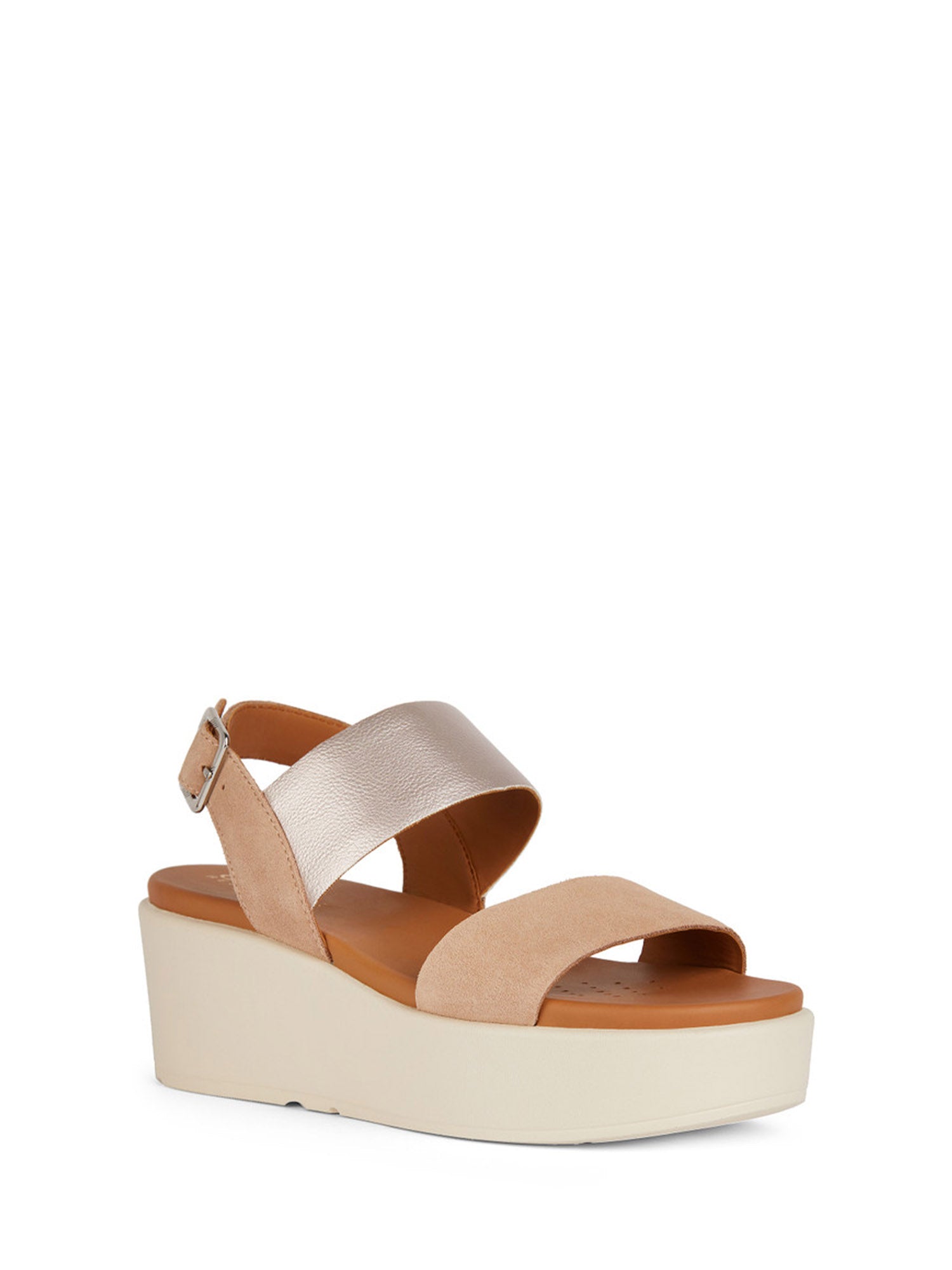 Sandali zeppa Beige Geox