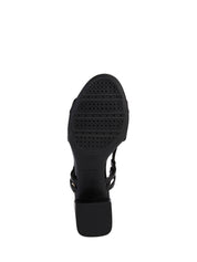 Sandali tacco Nero Geox