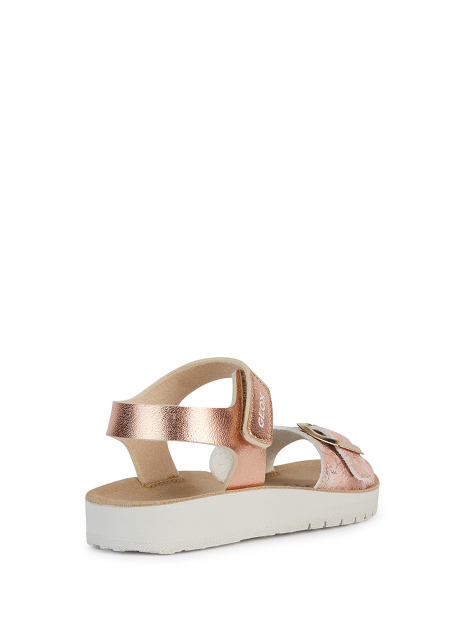 Sandali con strappi Rosa Geox