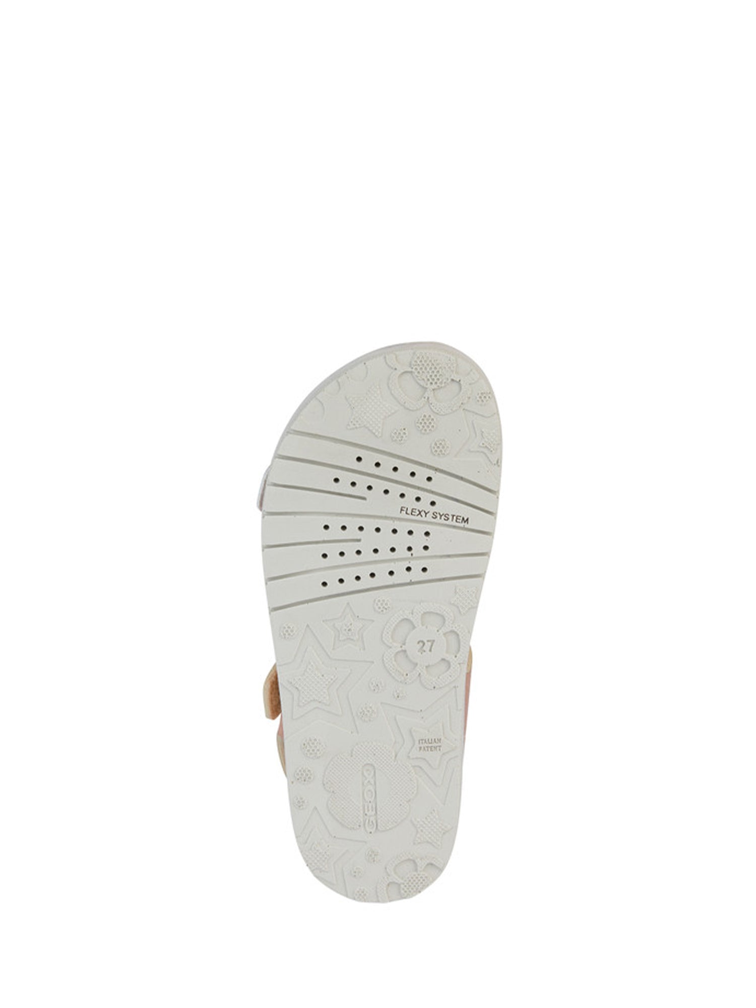 Sandali con strappi Rosa Geox