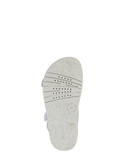 Sandali con strappi Argentato Geox