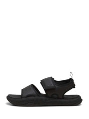 Sandali con strappi Nero Puma