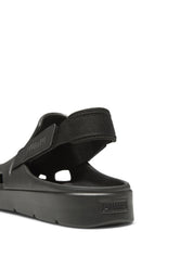 Sandali con strappi Nero Puma