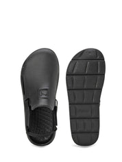 Sandali con strappi Nero Puma