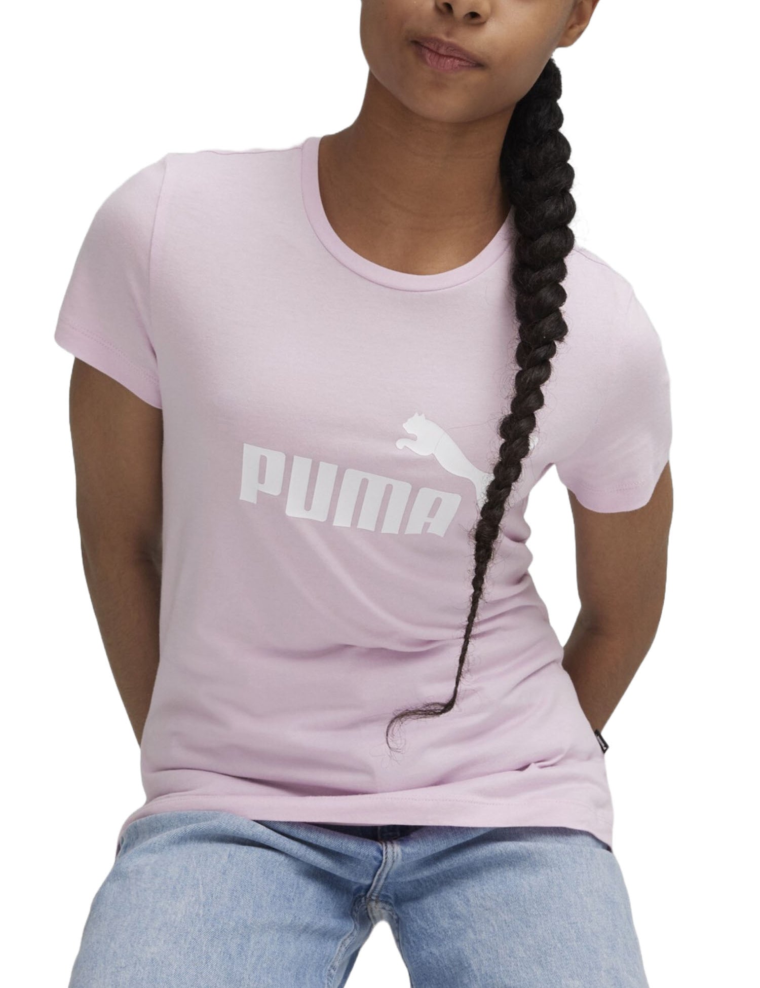 T-shirt Rosa Chiaro Puma