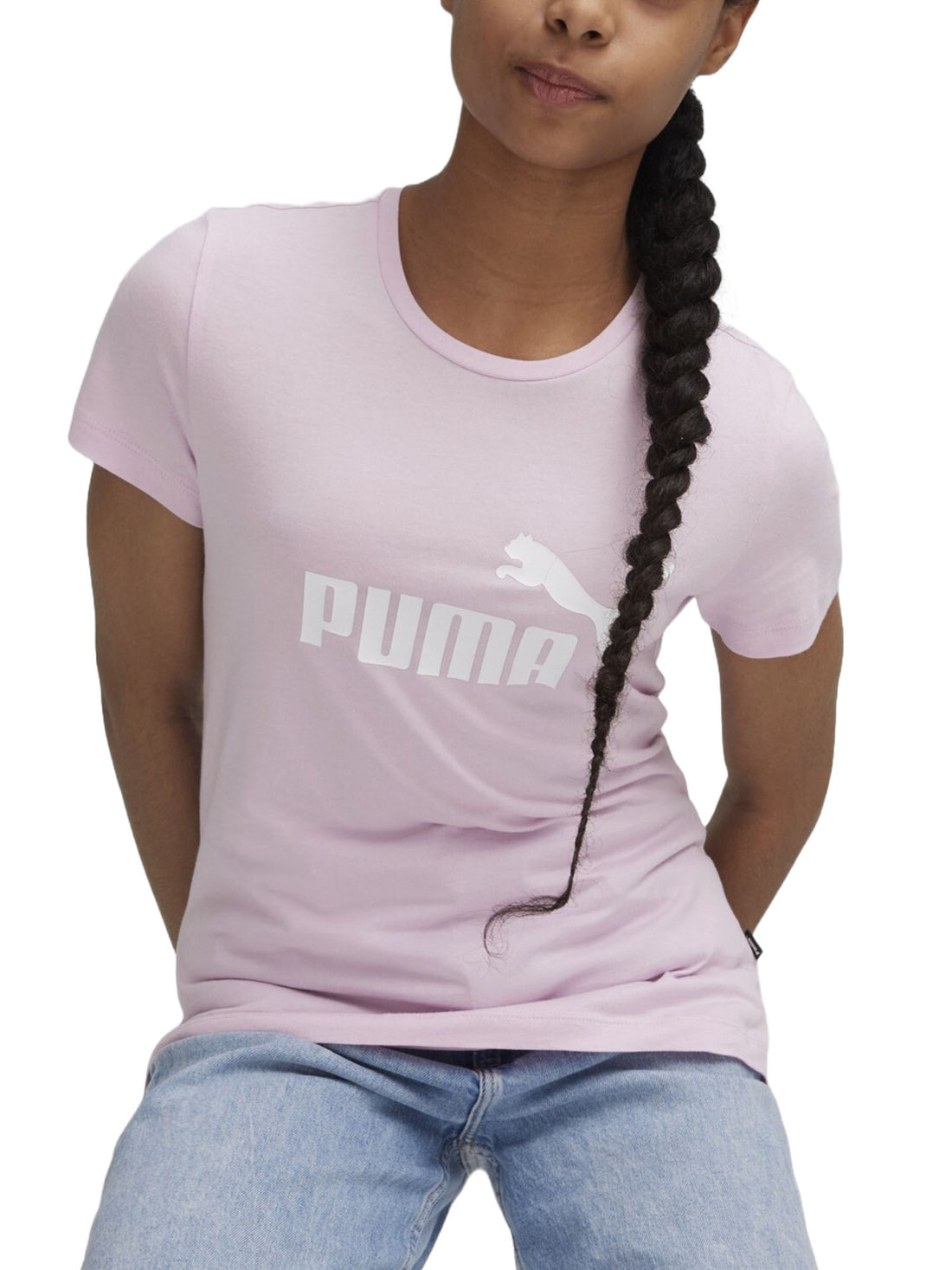 T-shirt Rosa Chiaro Puma