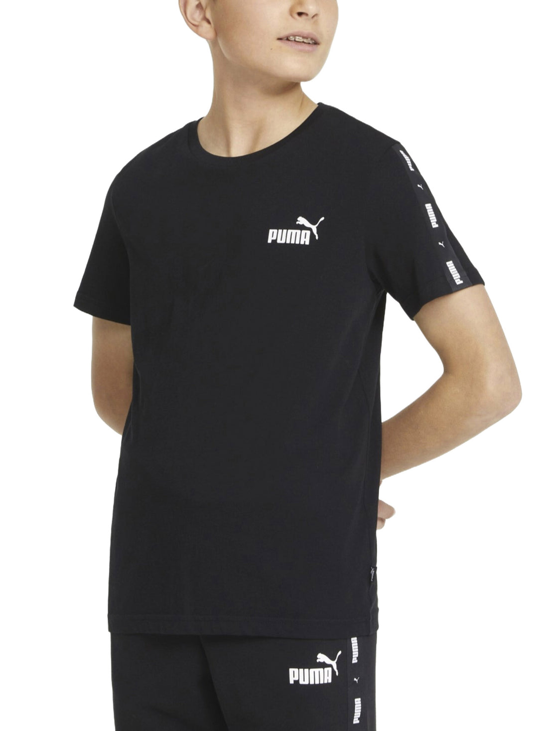 T-shirt Nero Puma