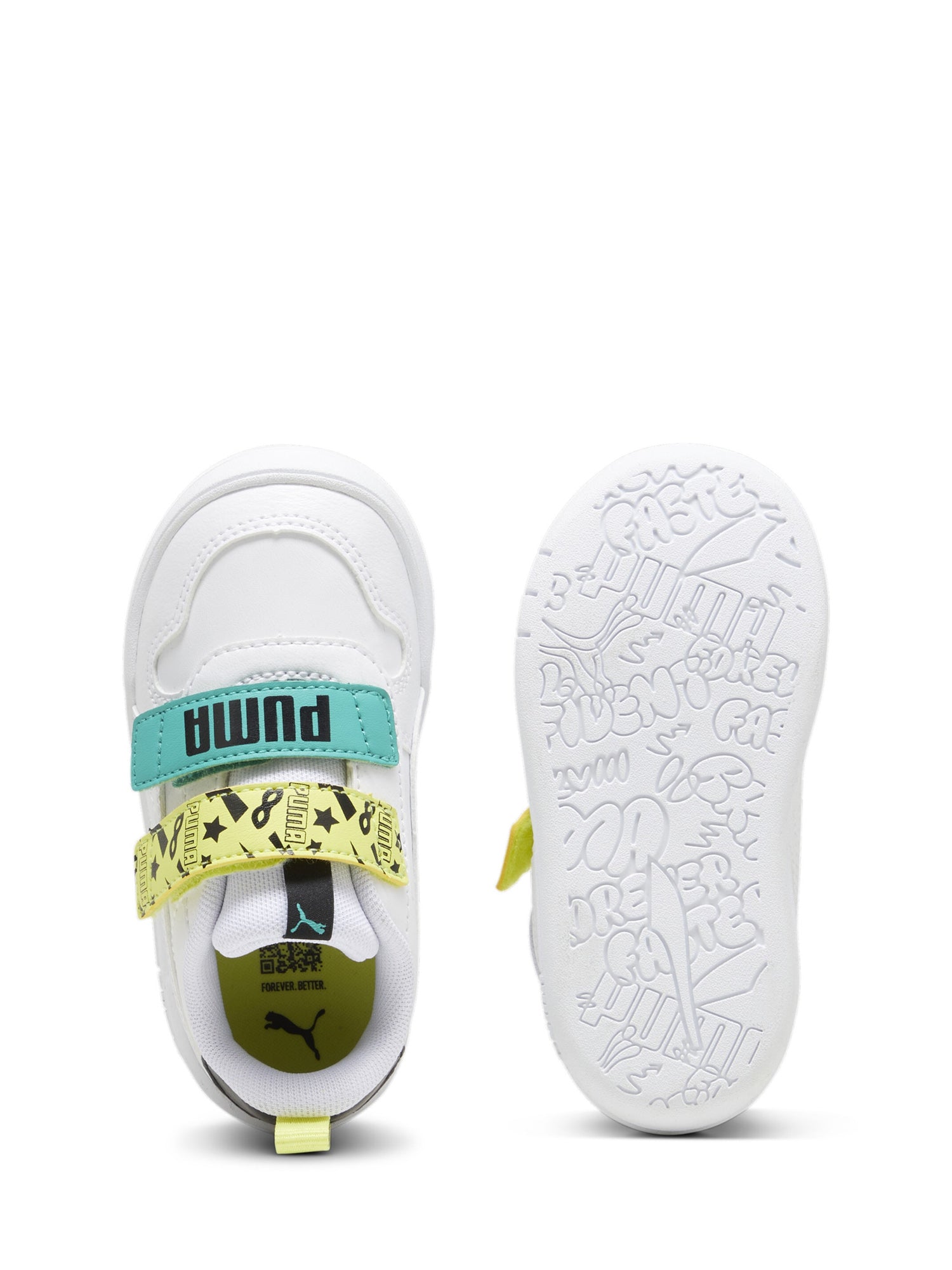 Scarpe con strappi Bianco Puma