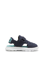 Sandali con strappi Blu Puma