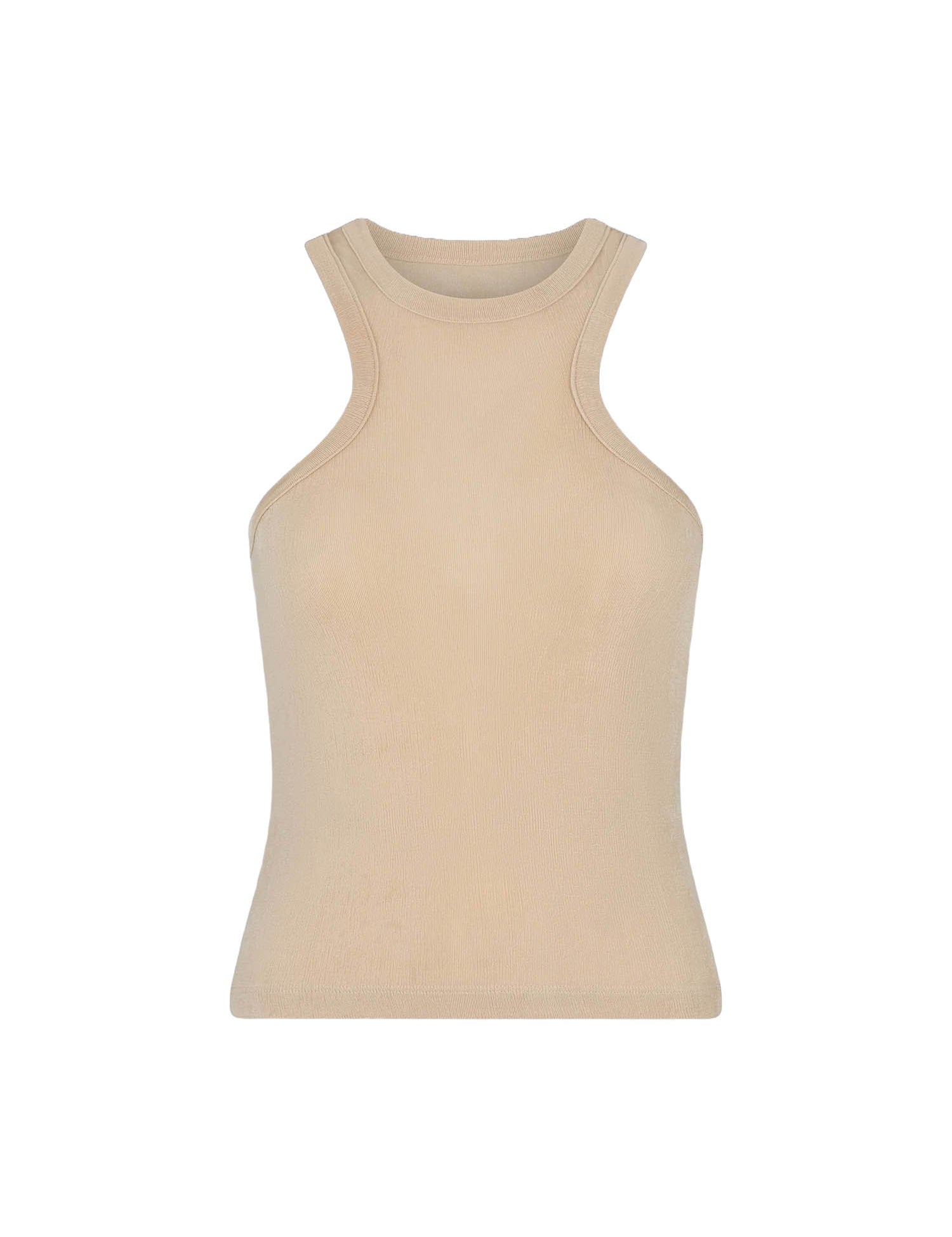 Top e canotte Beige F**k