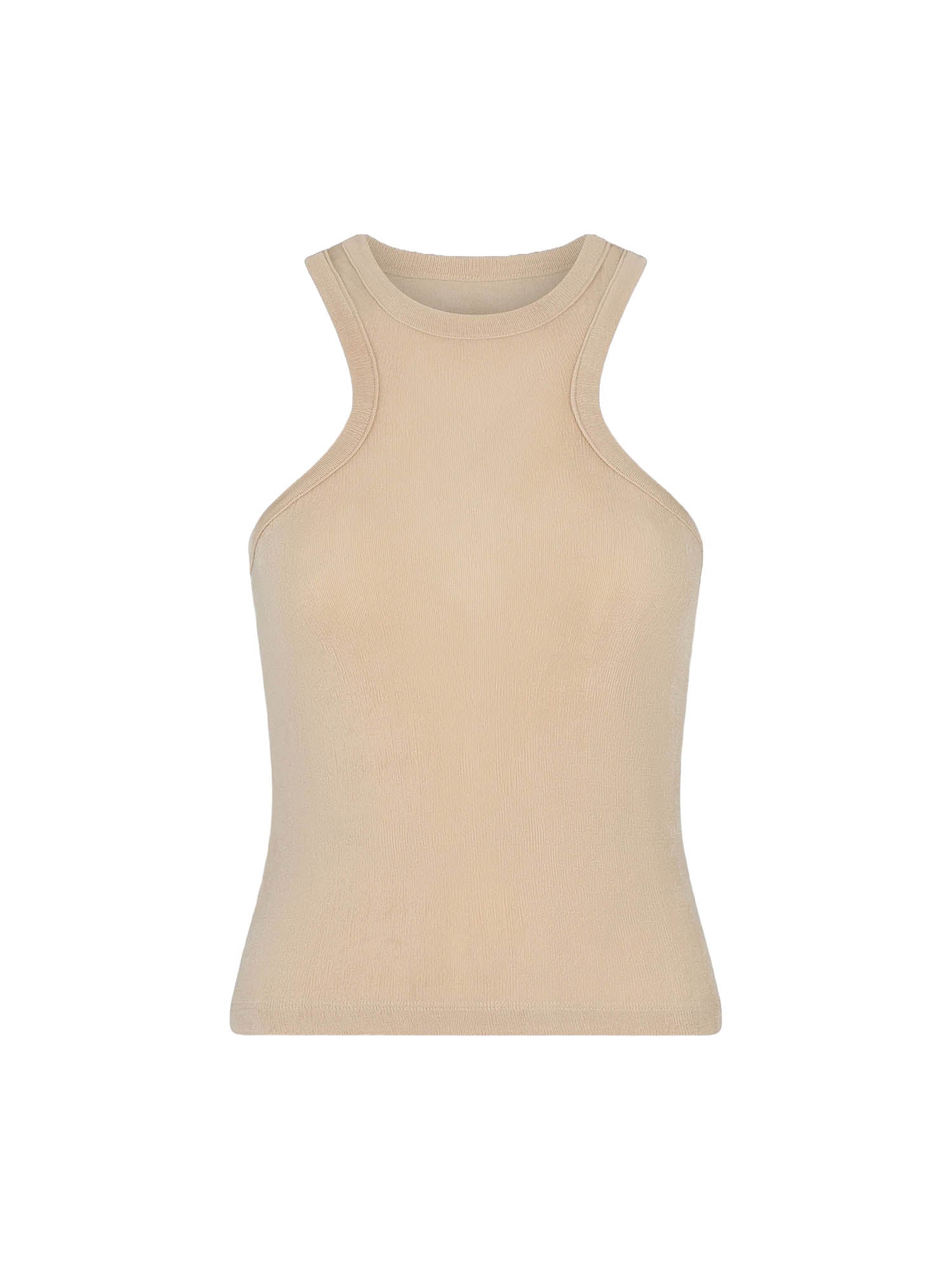 Top e canotte Beige F**k