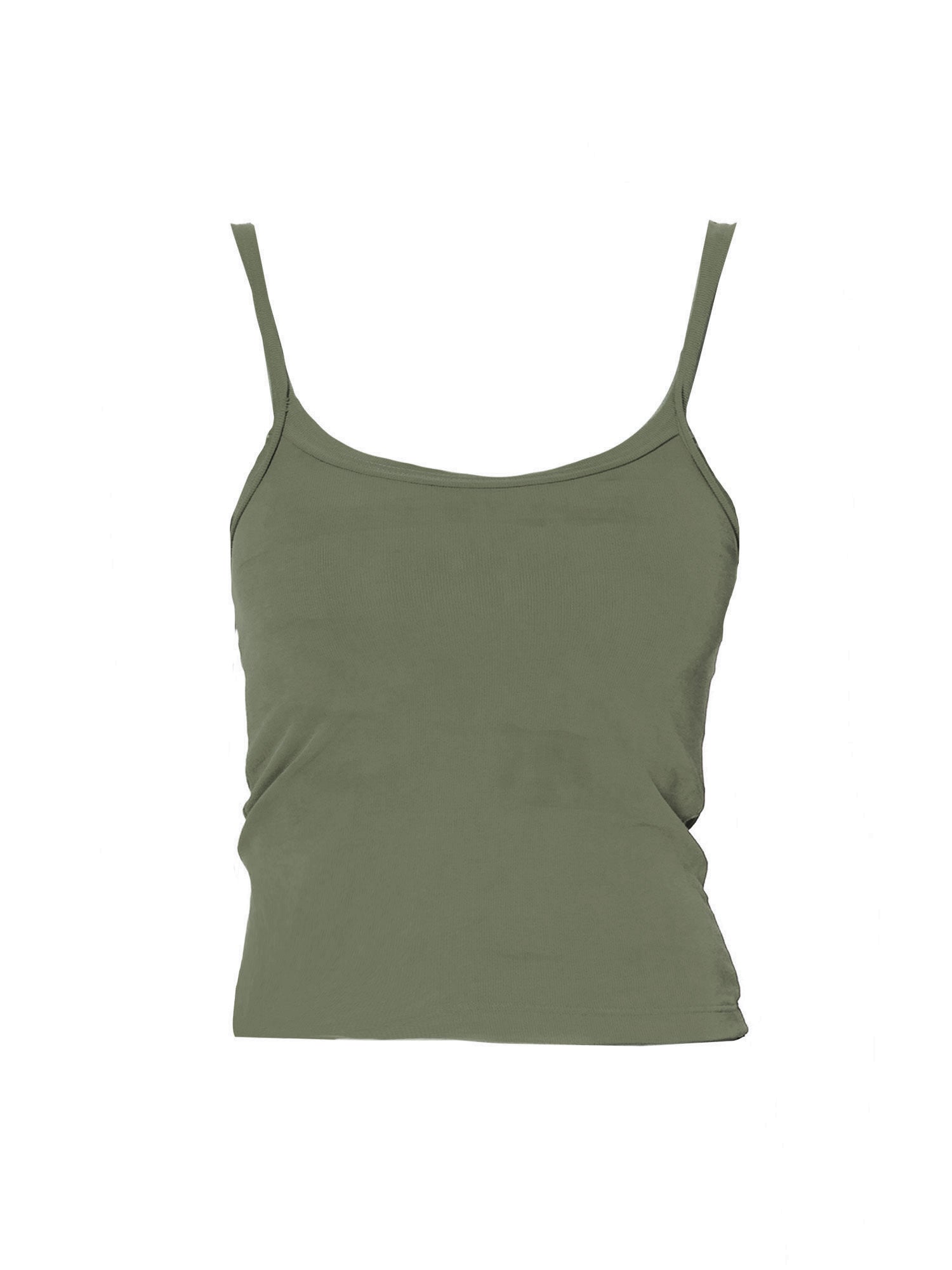 Top e canotte Verde F**k