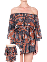 Copricostume Marrone F**k