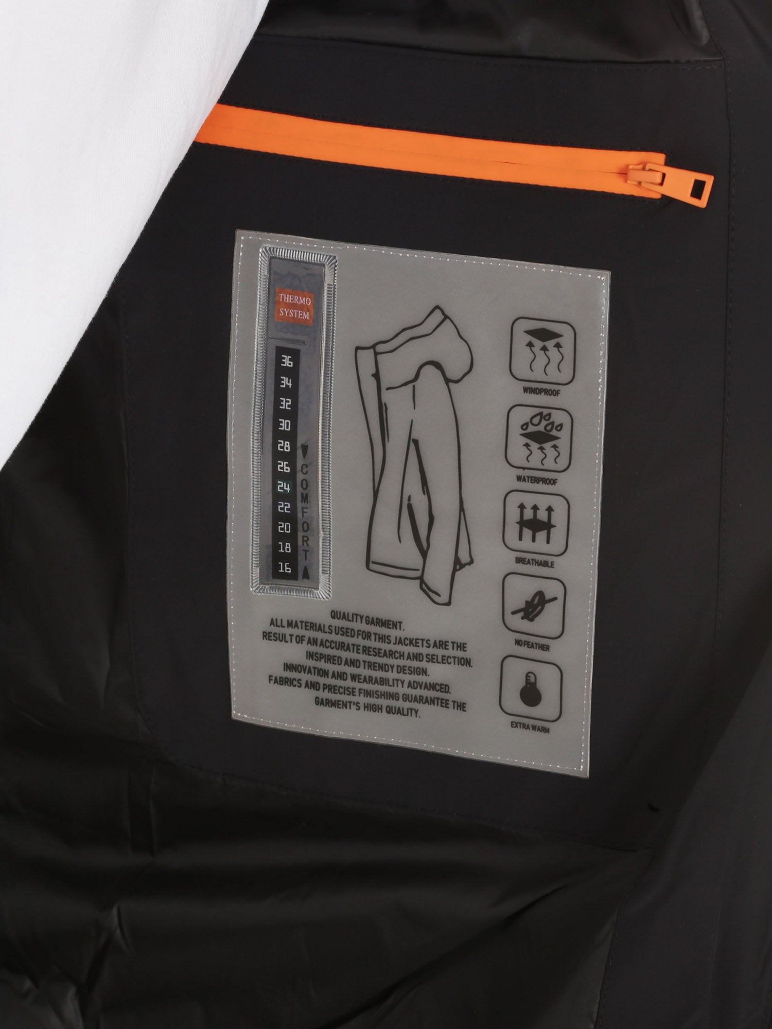 Piumini Nero Borgoni Milano