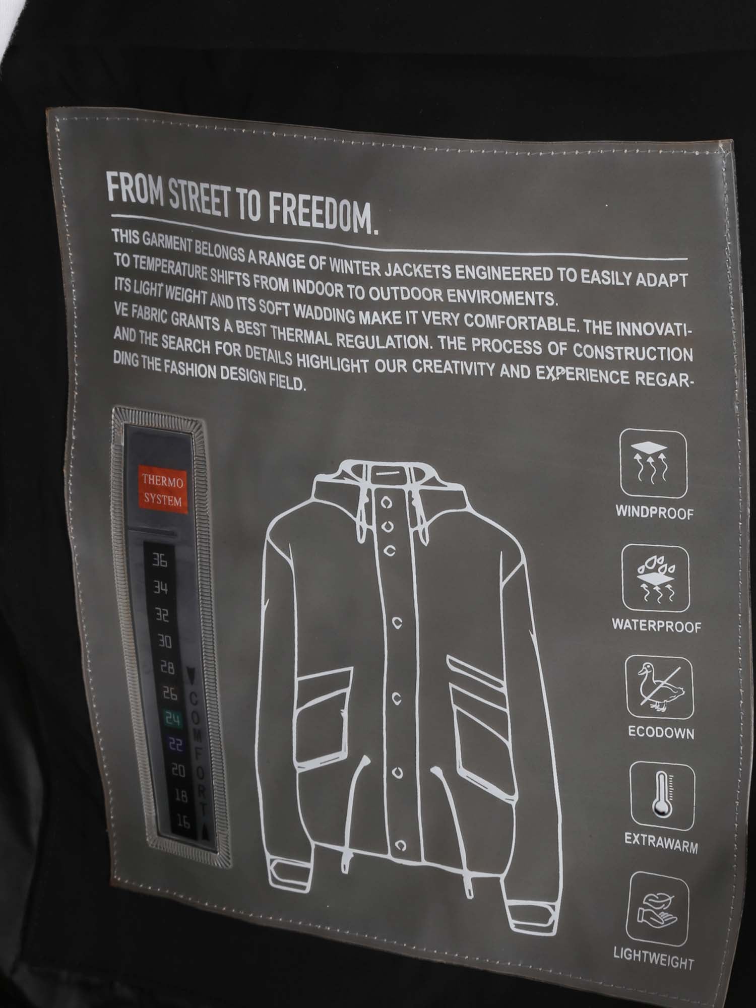 Piumini Nero Borgoni Milano