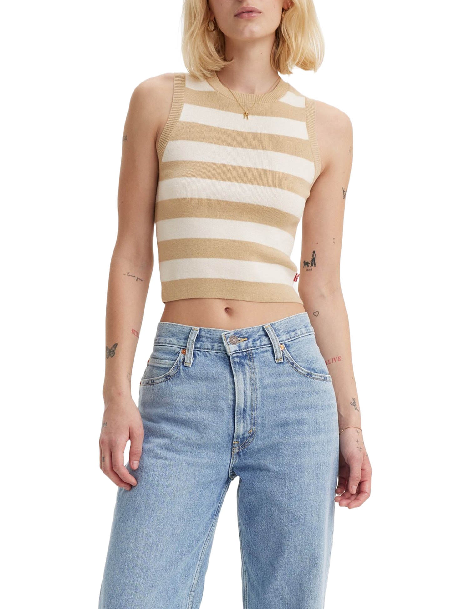 Canotte Beige Levi's