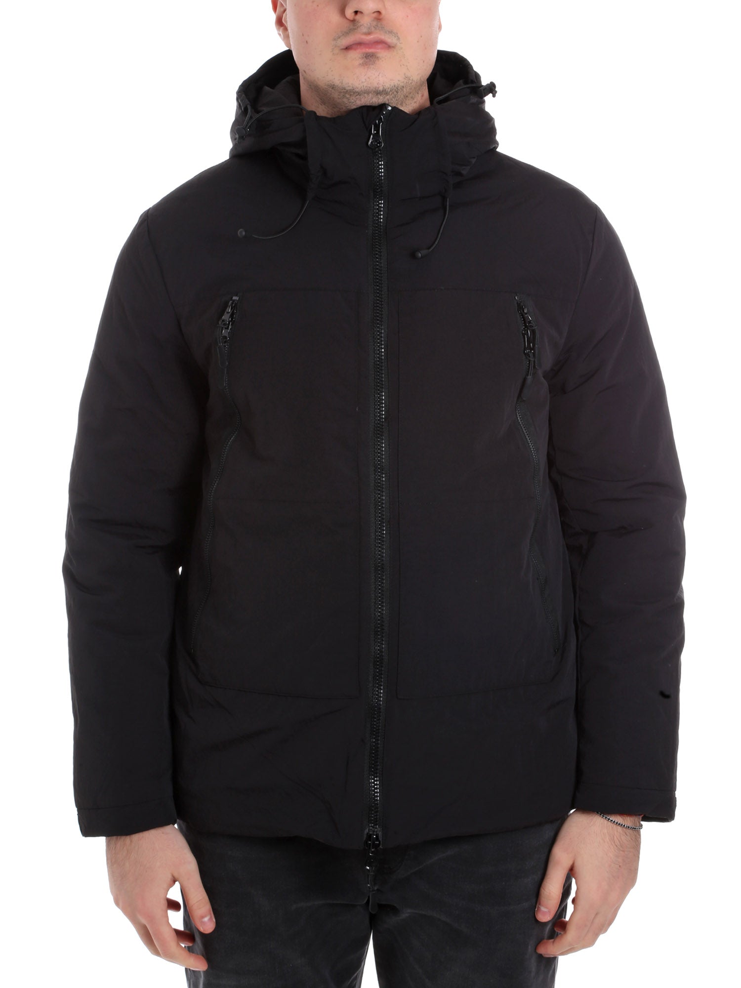 Piumini Nero Borgoni Milano