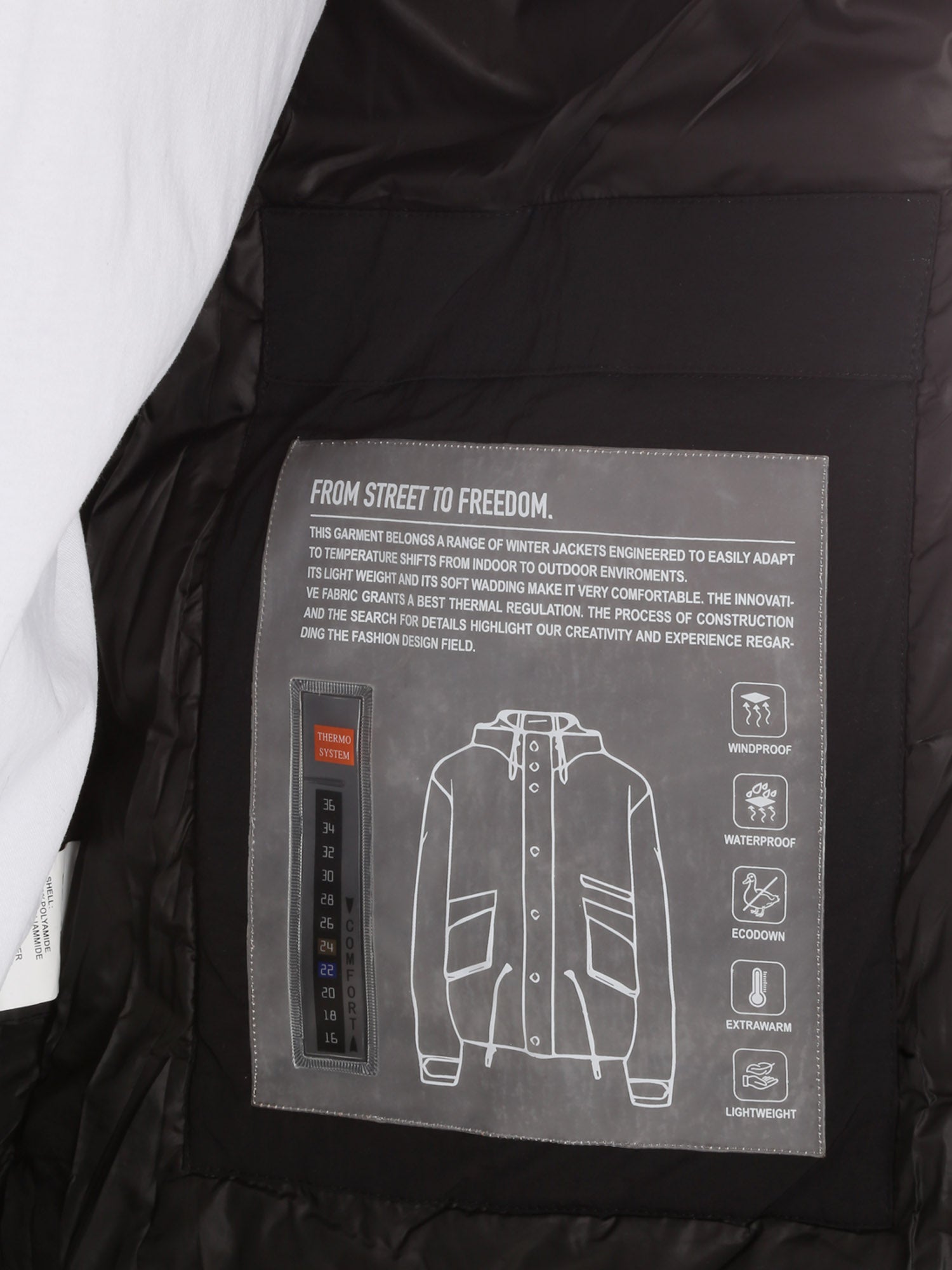 Piumini Nero Borgoni Milano