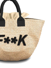 Borse mare Beige F**k