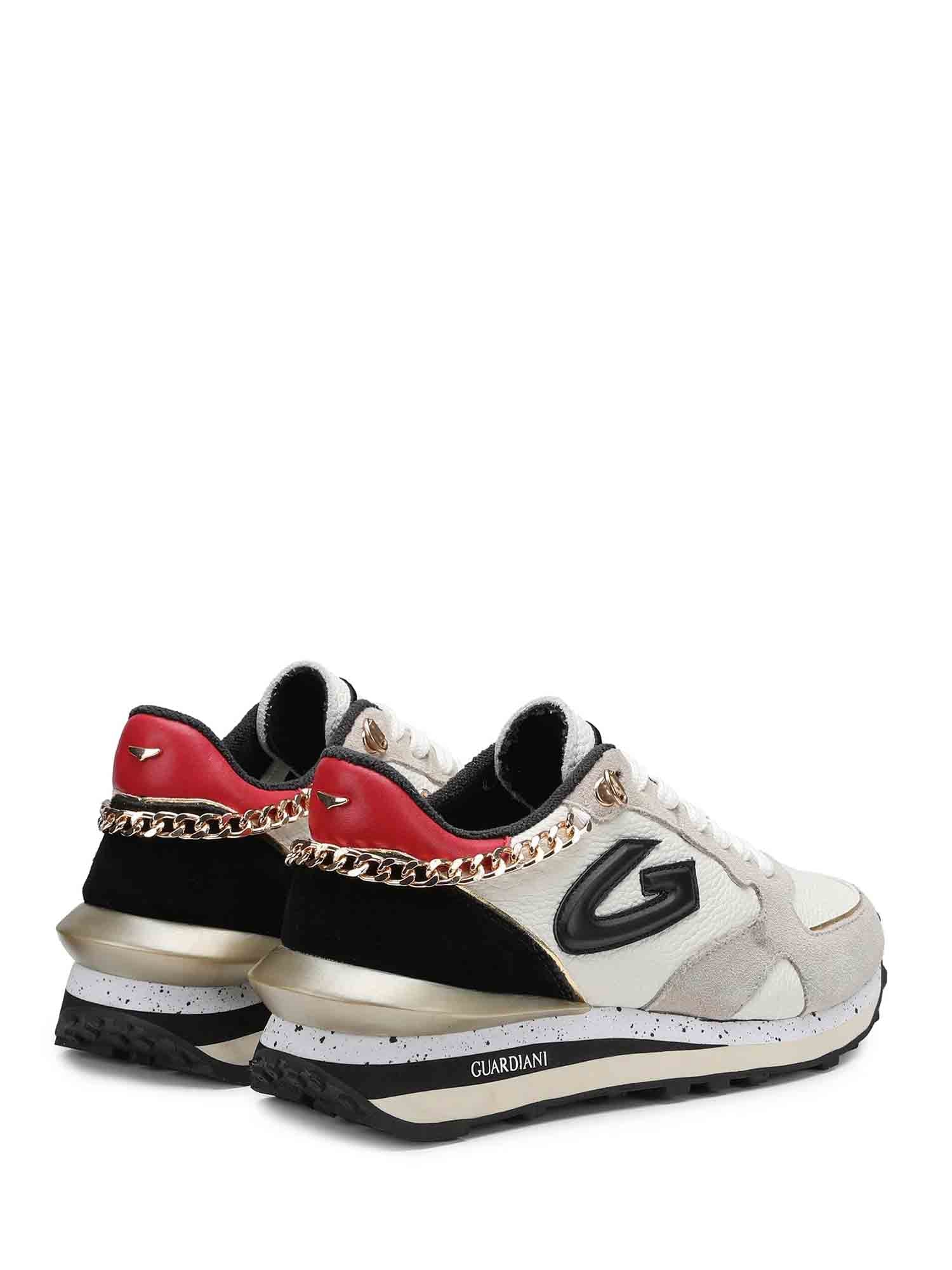 Sneakers Beige Alberto Guardiani