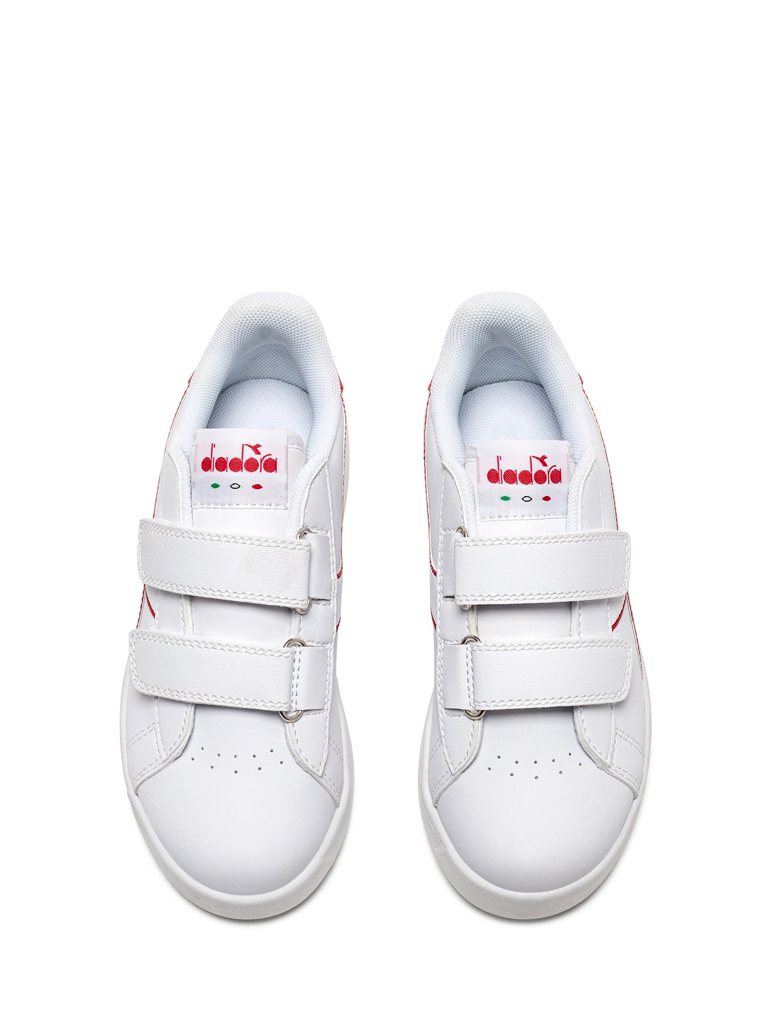 Scarpe con strappi Bianco Rosso Diadora