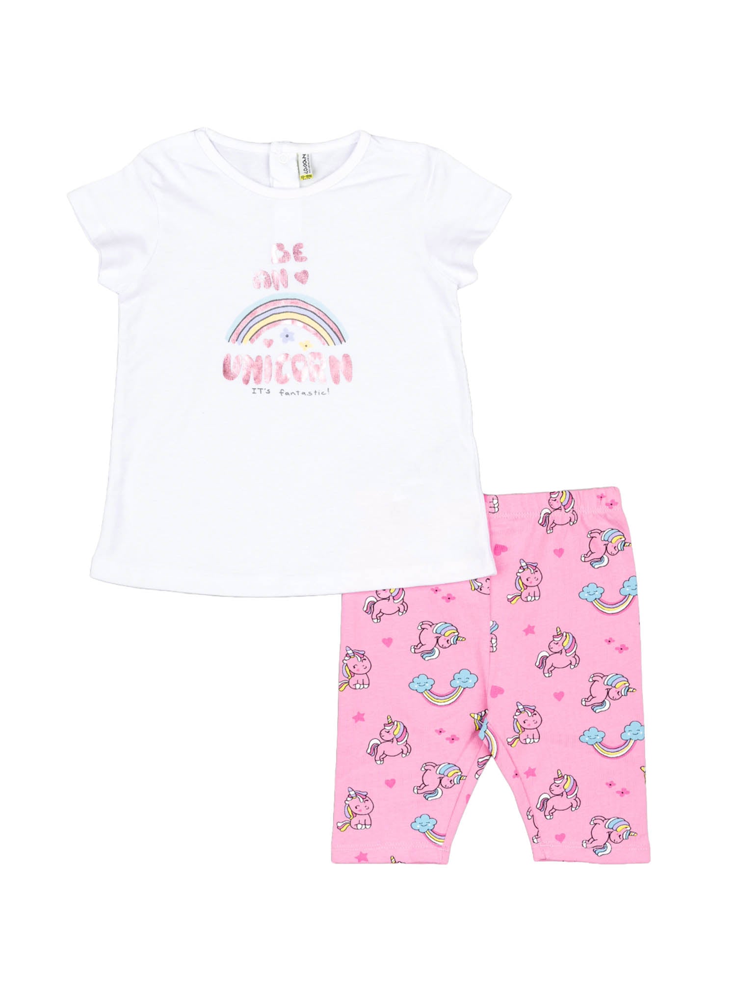 Completi Bianco Rosa Losan