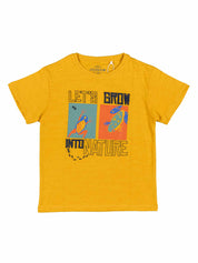 T-shirt Giallo Losan