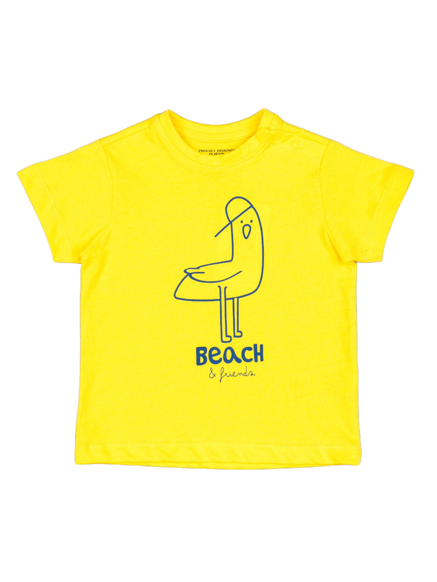 T-shirt Giallo Losan
